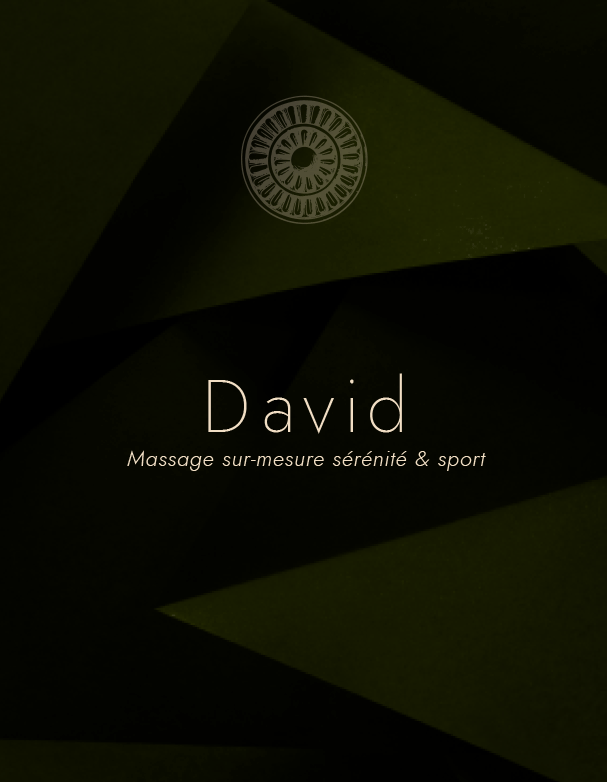 Carte cadeau massage — David